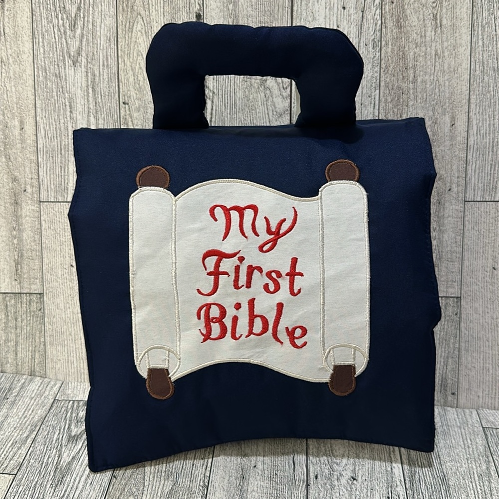 Toddlers first Bible cloth book